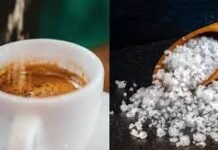 Café con sal marina y aceite de oliva: una versión minimalista y gourmet Café con sal marina y aceite de oliva