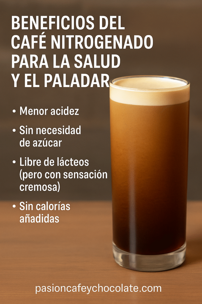 Beneficios del café nitrogenado