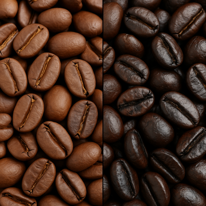 granos de cafe tueste