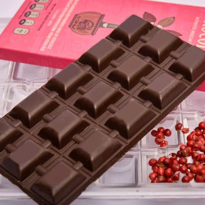 chocolate amargo y pimienta