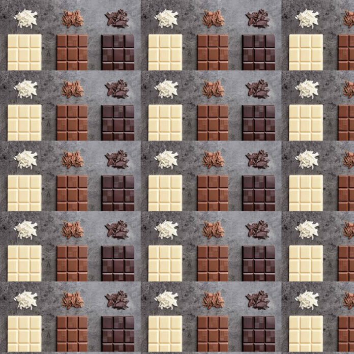 chocolate negro blanco y leche