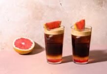 Coffee Grapefruit Tonic: El amargor elegante con un giro cítrico sofisticado Coffee Grapefruit Tonic