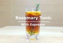 Rosemary Espresso Tonic: Intensidad herbal con elegancia y frescura Rosemary Espresso Tonic
