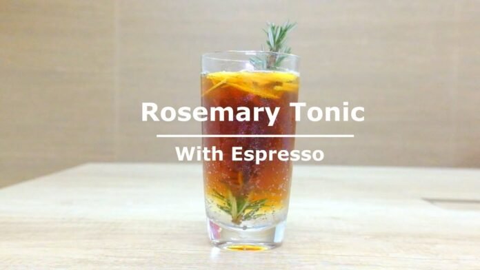 Rosemary Espresso Tonic