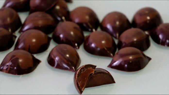 bombon con ganache gourmet