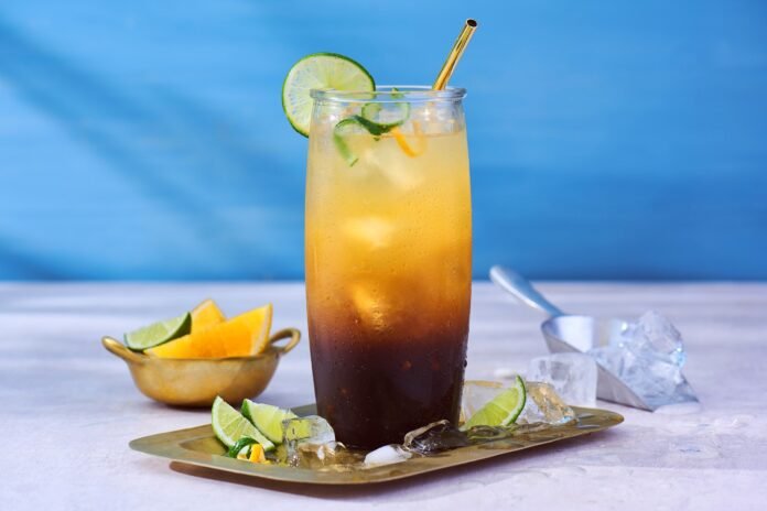 cafe citrus soda