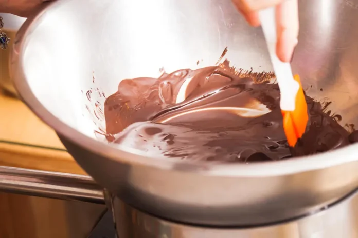 chocolate líquido