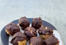 Salt & Sugar Art Chocolate crispy-chocolate-peanut-butter-bonbons