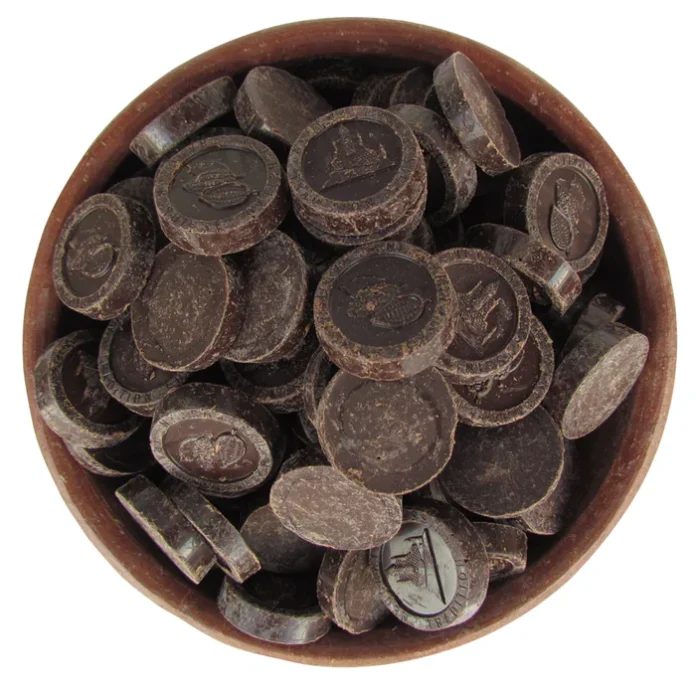 monedas con chocolate