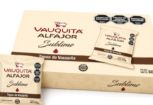 Vauquita se convierte en alfajor y el resultado es tentador vauquita sublime