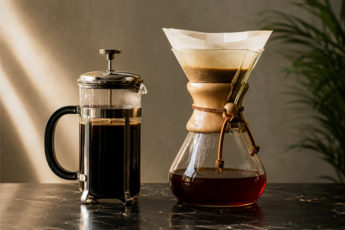 Chemex vs prensa francesa