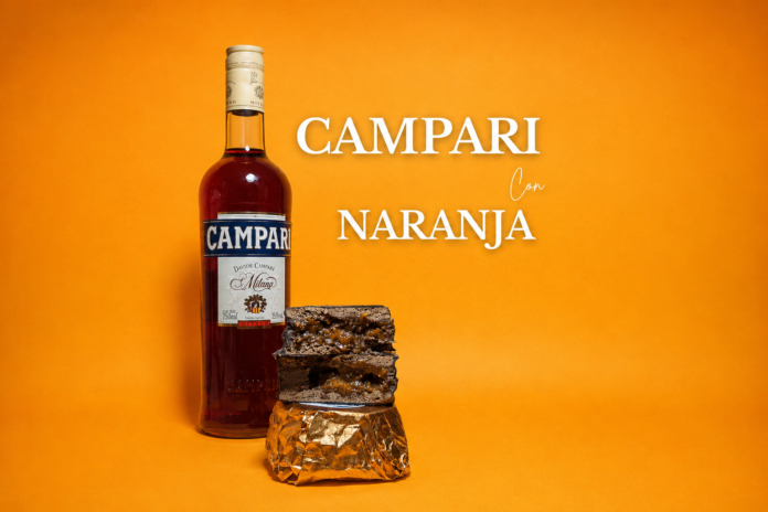 alfajor alta pinta de campari con naranja alfajor alta pinta de campari con naranja