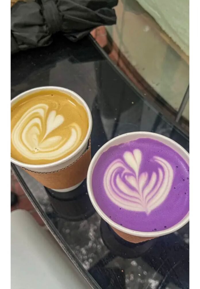 ube latte