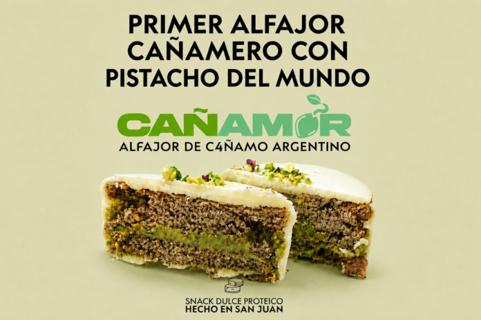 alfajor de harina de cañamo